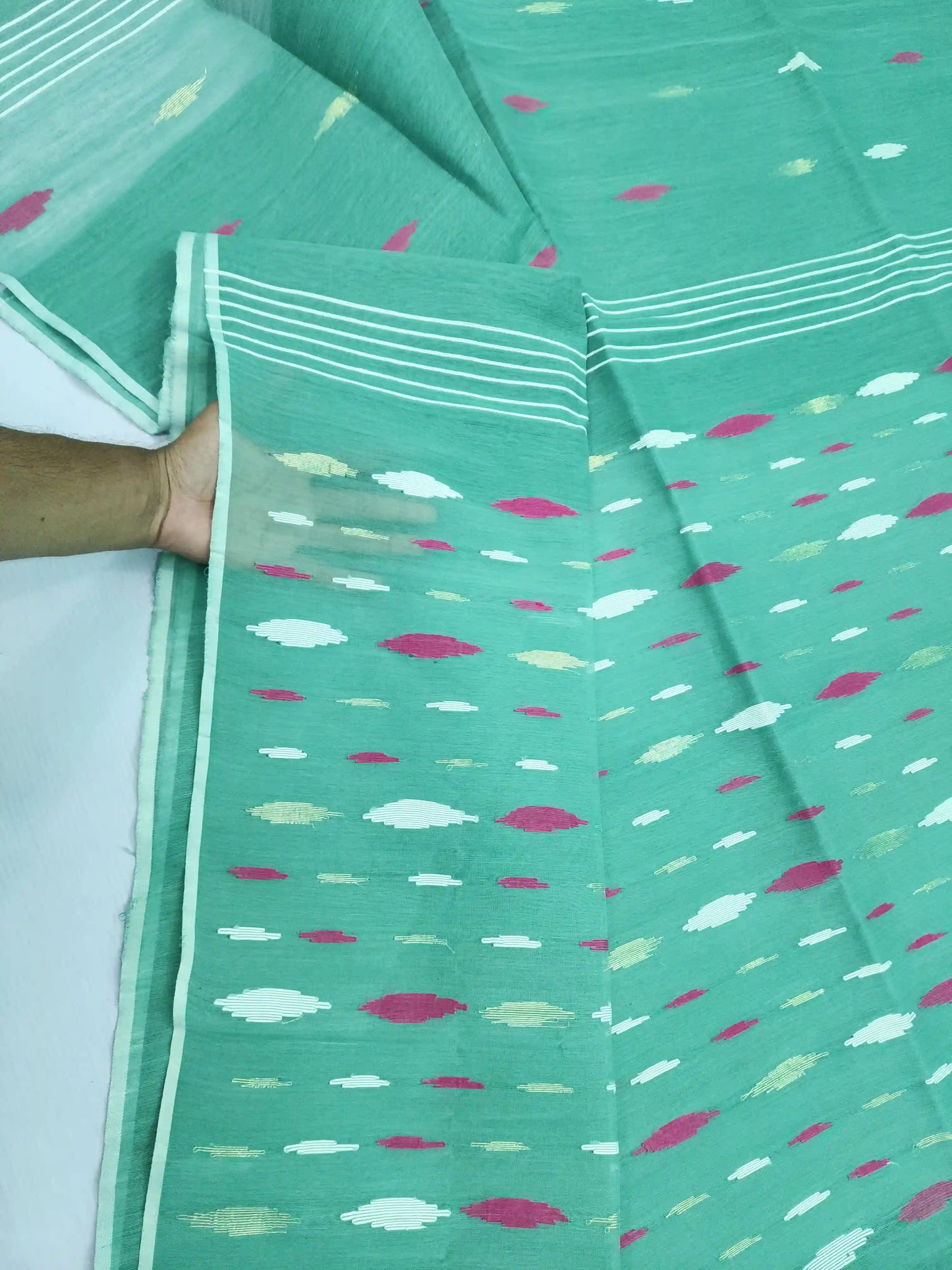 Jamdani Pastel collour