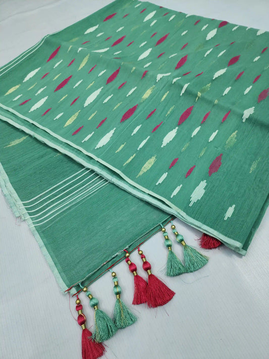 Jamdani Pastel collour